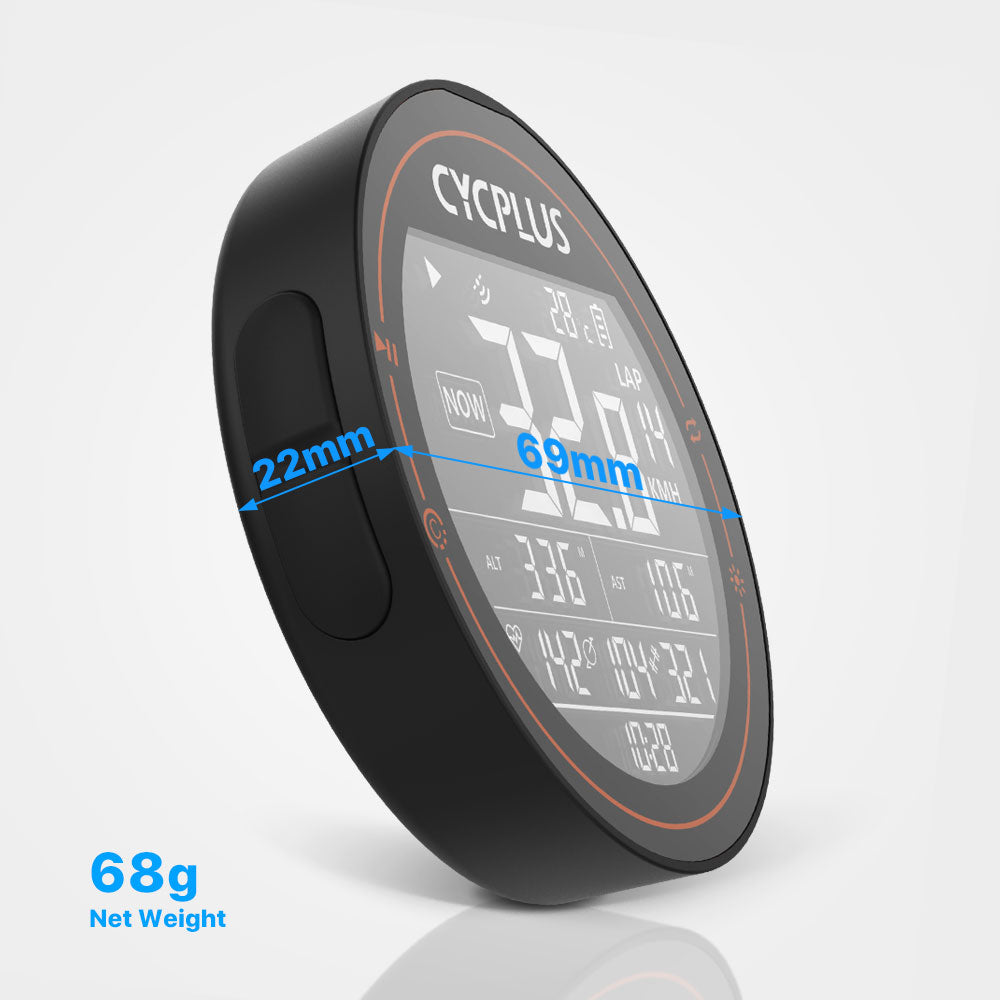 Cycplus M2 GPS Fietscomputer - ANT+ & Bluetooth 3