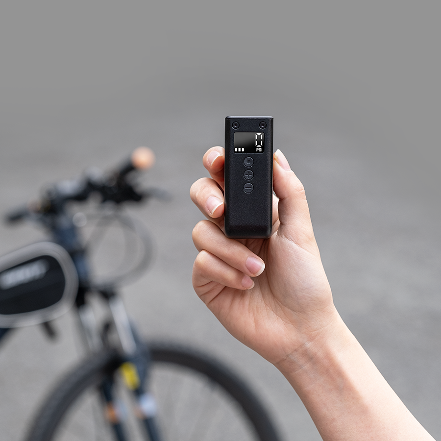 Cycplus AS2 Pro Mini Elektrische Fietspomp - 120 PSI met Display 2